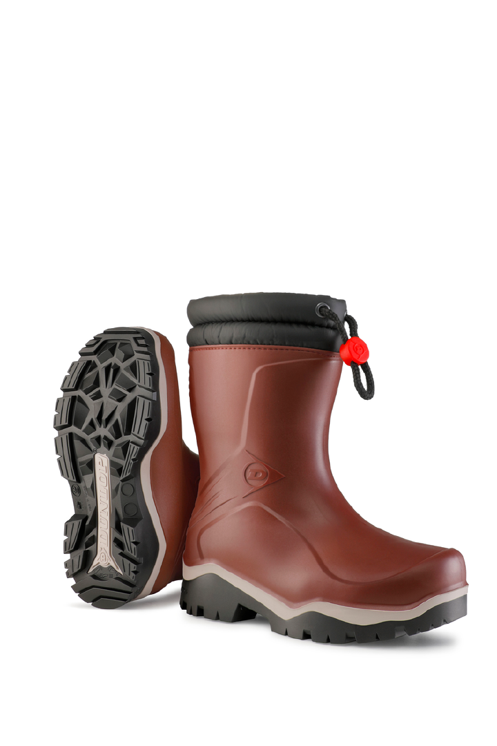 DUNLOP Gefütterter Kinder Winter-Gummistiefel Blizzard Heritage